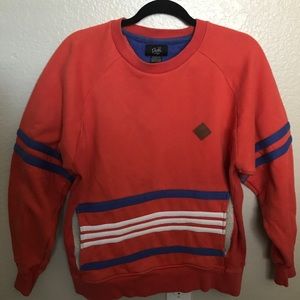 Durkl Crew neck thick Knit With Sherpa